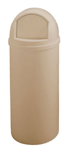 (Spec. Ord)Marshal container 25 GAL beige 18" x 42" H