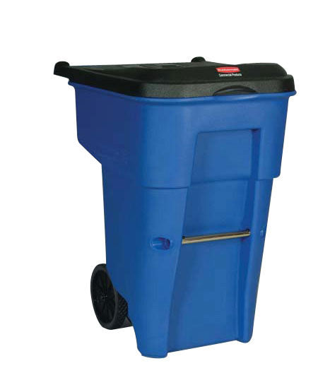 (Spec.ord) Roll Out Brute blue waste receptacle 64.75 gal with wheels