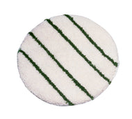 Carpet bonnet with scrub strips green or white (low speed machine) 19