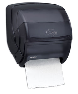 Integra hand towel dispenser black plastic 15.5"x13"x9"
