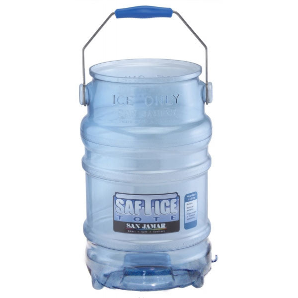 Safe-T-ice tote -ice carrier blue 6 gal