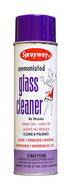 Ammoniated aerosol glass cleaner-spray & wipe clean 19 oz
