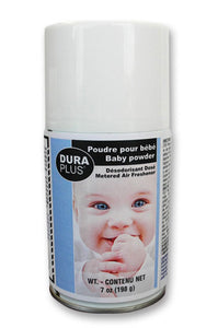 Metered aerosol deodorizer 7 oz *baby powder * scent