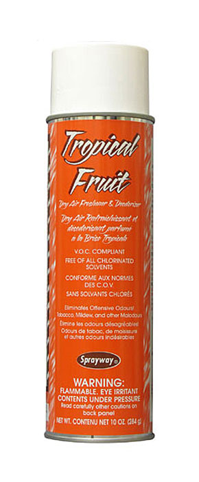 (sw186) Tropical fruits scent aerosol  10 oz air freshner