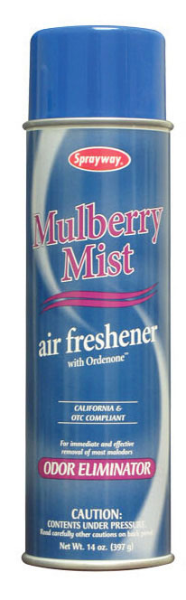 Aerosol air freshner 14 oz *mulberry mist* scent