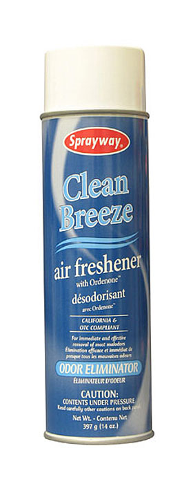 Aerosol aerosol air freshner 14 oz  *clean breeze* scent