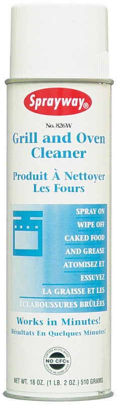 Aerosol grill and oven cleaner 18 oz