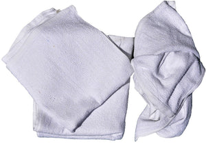 White bordered terry towel 16" x 19"